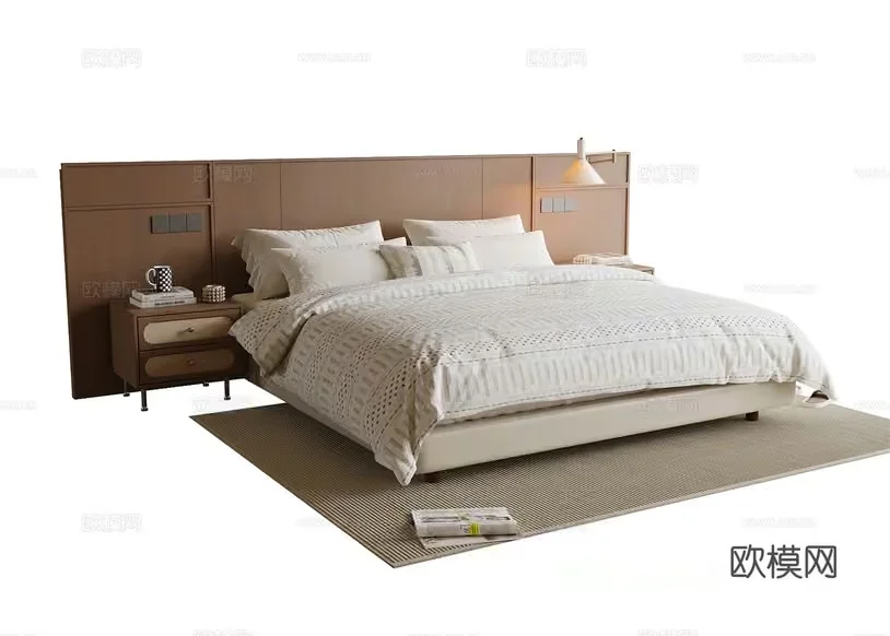 Cozy Bedroom 3D Model – 11386 – VRAY Render