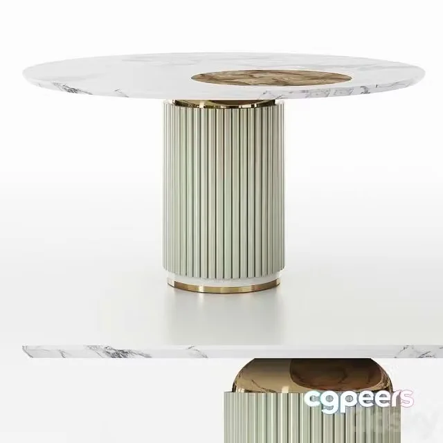 3ds Max Free – DINING TABLE MULLIGAN