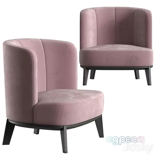 3ds Max Free – Marelli Derek Armchair
