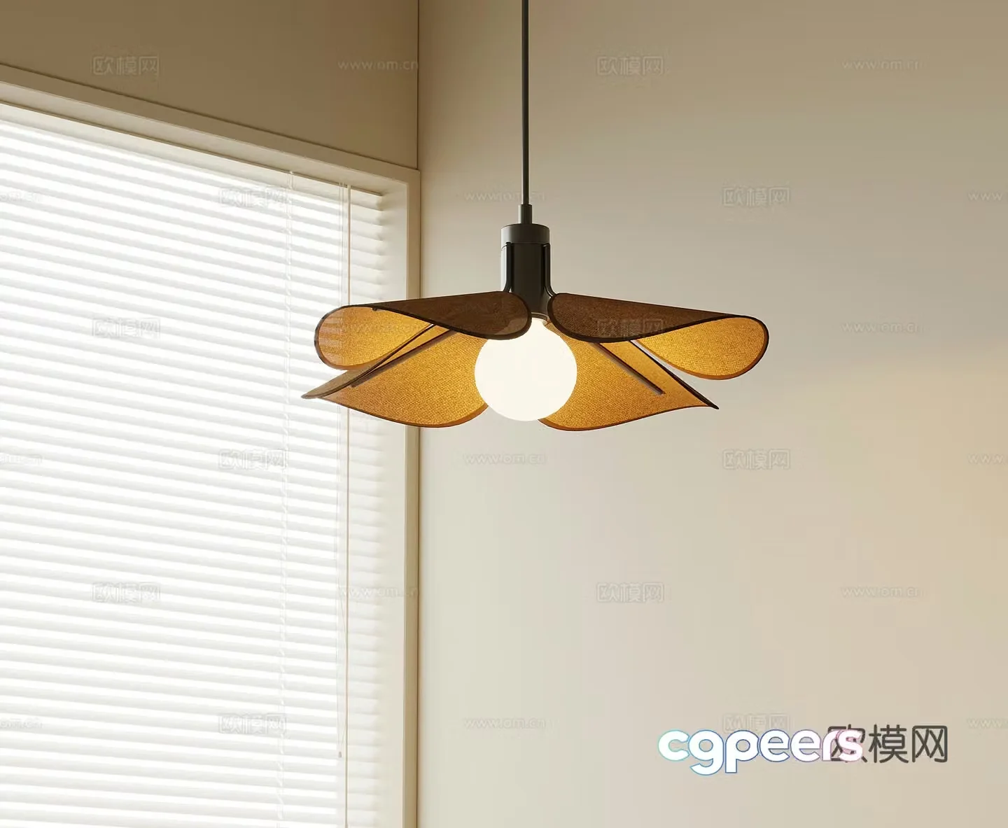 Small chandelier Jijifeng chandelier Fishing Line chandelier Decorative chandelier 3D model