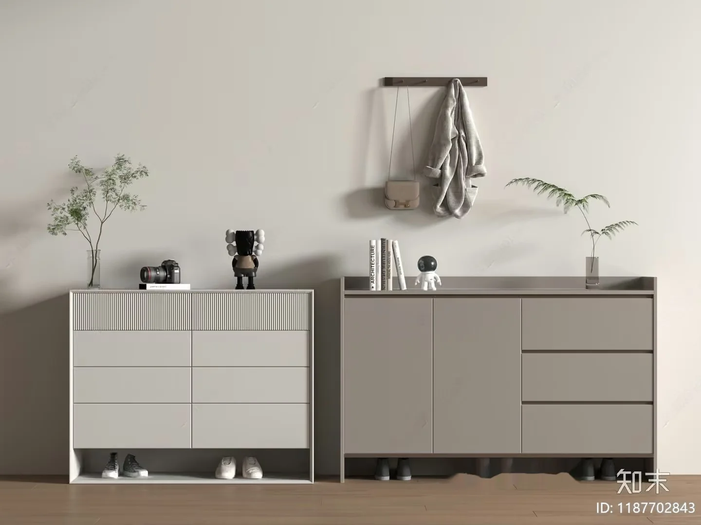 Modern Dresser 3D Model – 4269 – VRAY Render