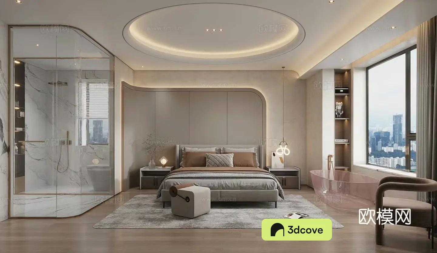 Italian bedroom modern bedroom