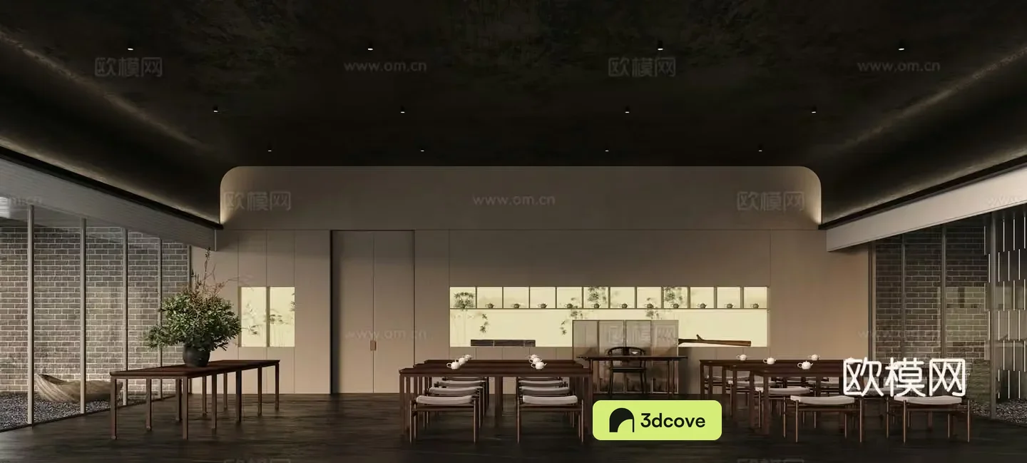 New Chinese teahouse