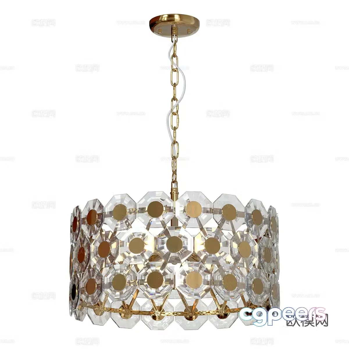 Crystal Chandelier Odeon Light Tokata 4973/63d Model