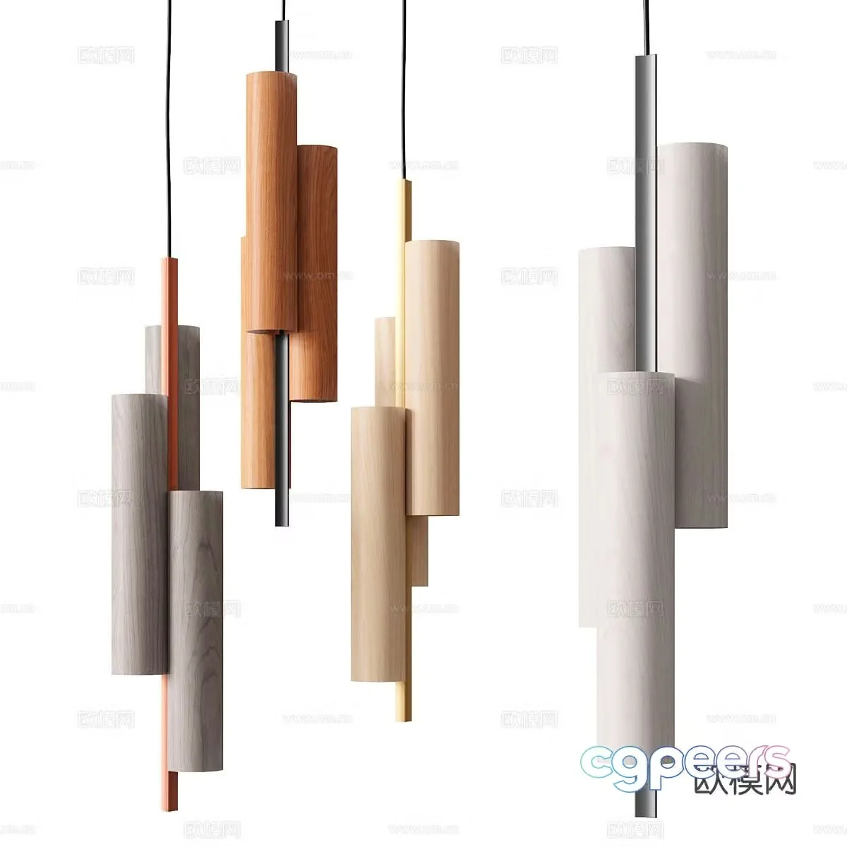 Creative chandelier art chandelier 3d model