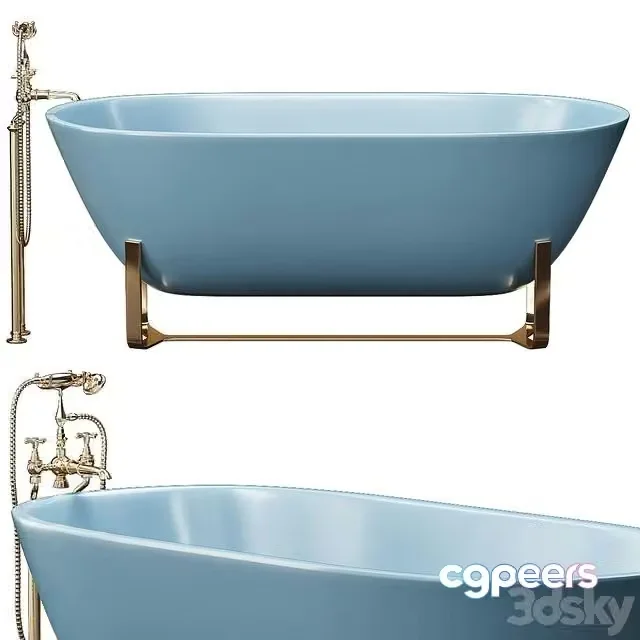 3ds Max Free – Bath Villeroy and Boch Antheus