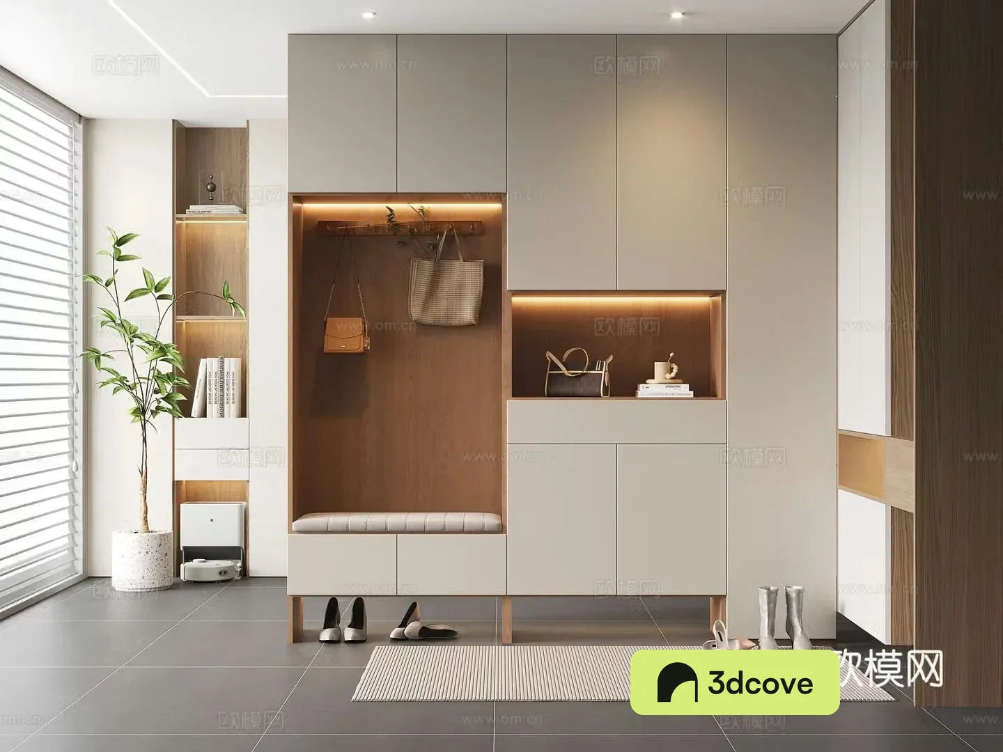 Modern porch shoe cabinet partition shoe cabinet door-to-door shoe cabinet shoe replacement stool decorative cabinet