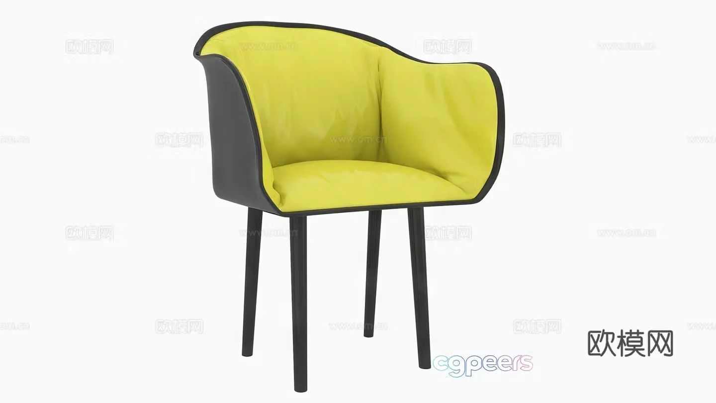 Leisure chair 3d model