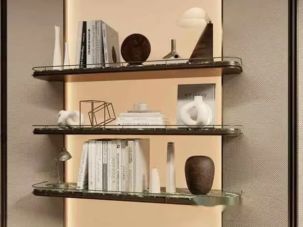 Modern Glass Shelves 3D Model – 23042 – CORONA Render