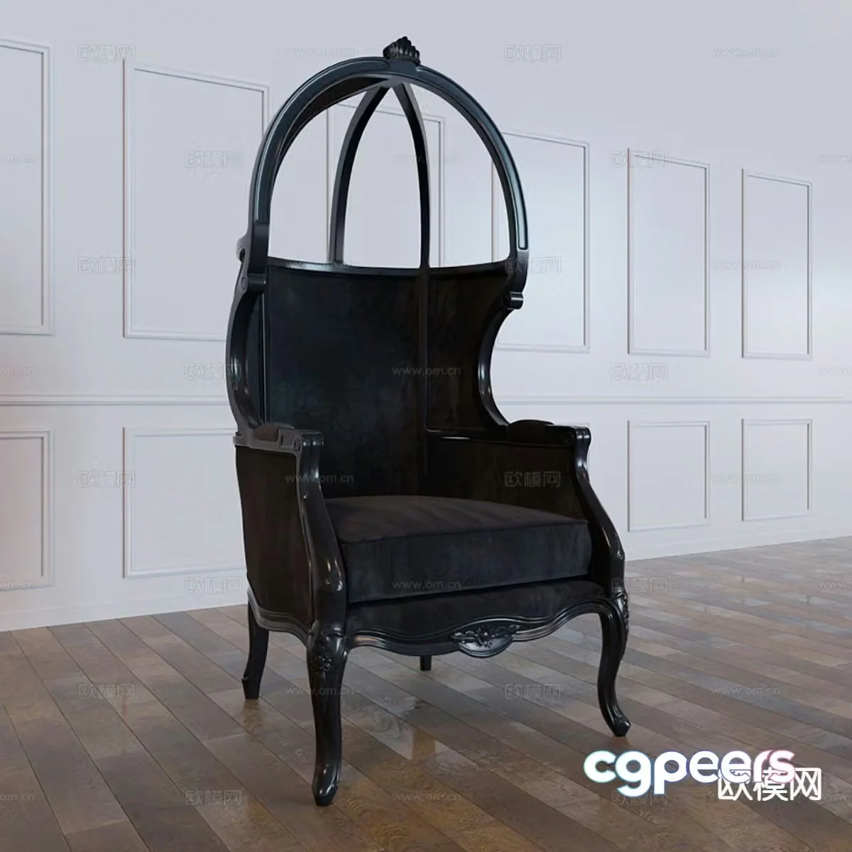 Single sofa leisure sofa 3d model