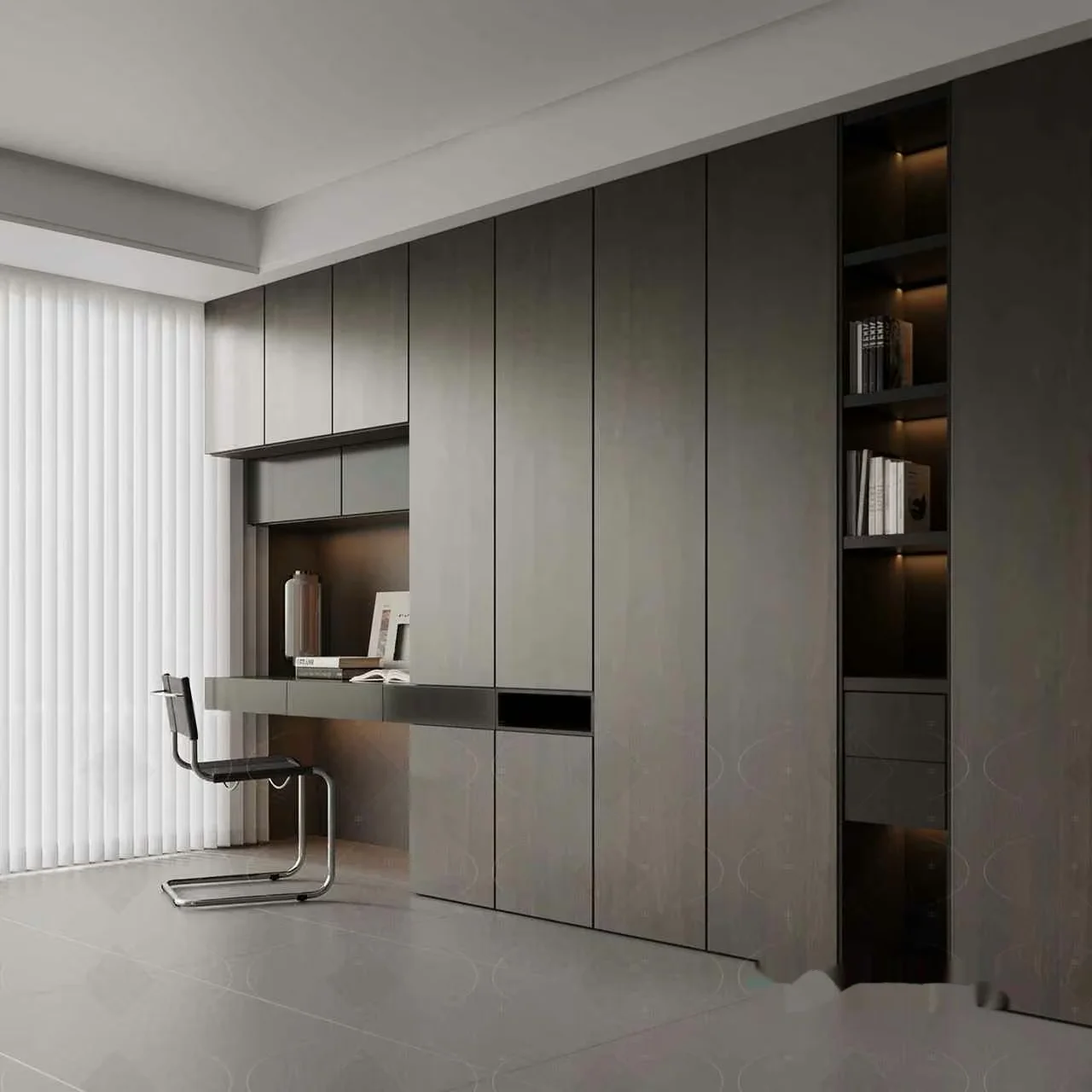 Modern Office Space 3D Model – 12524 – VRAY Render