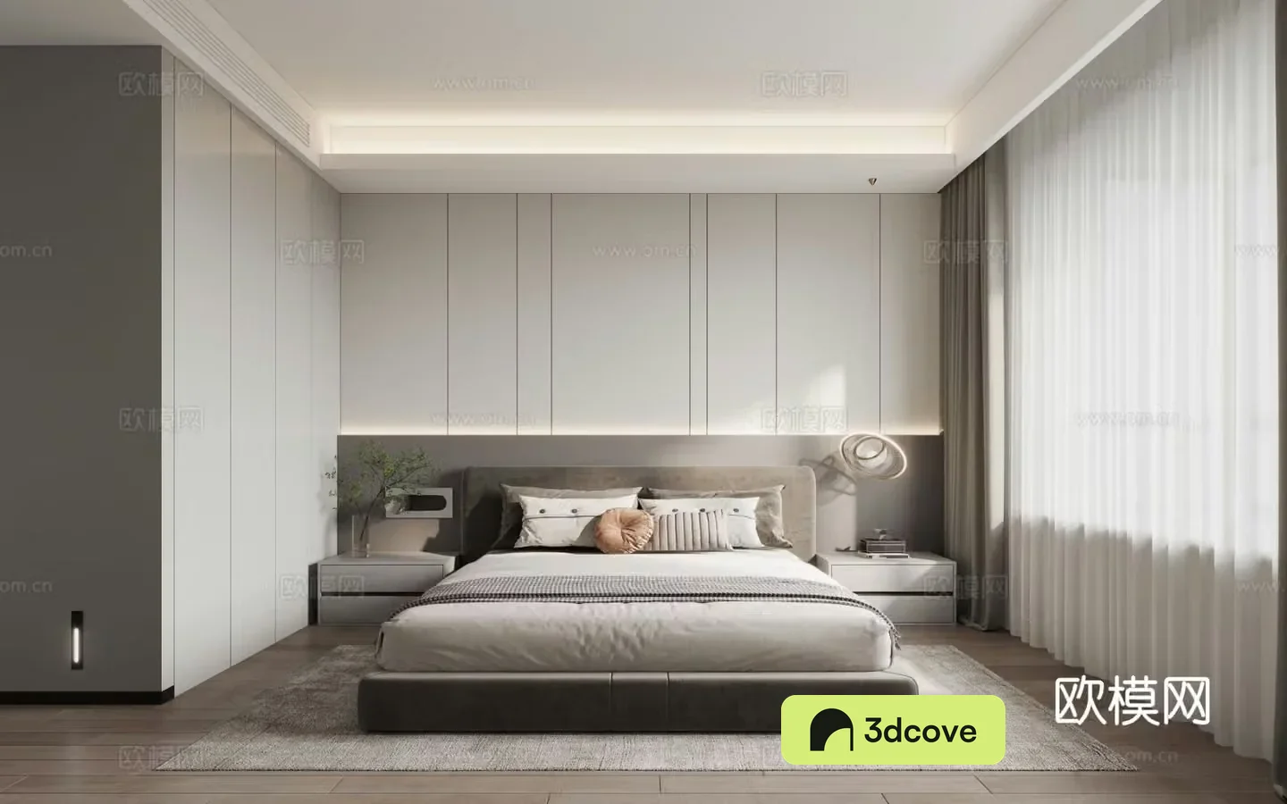 Modern bedroom Master room