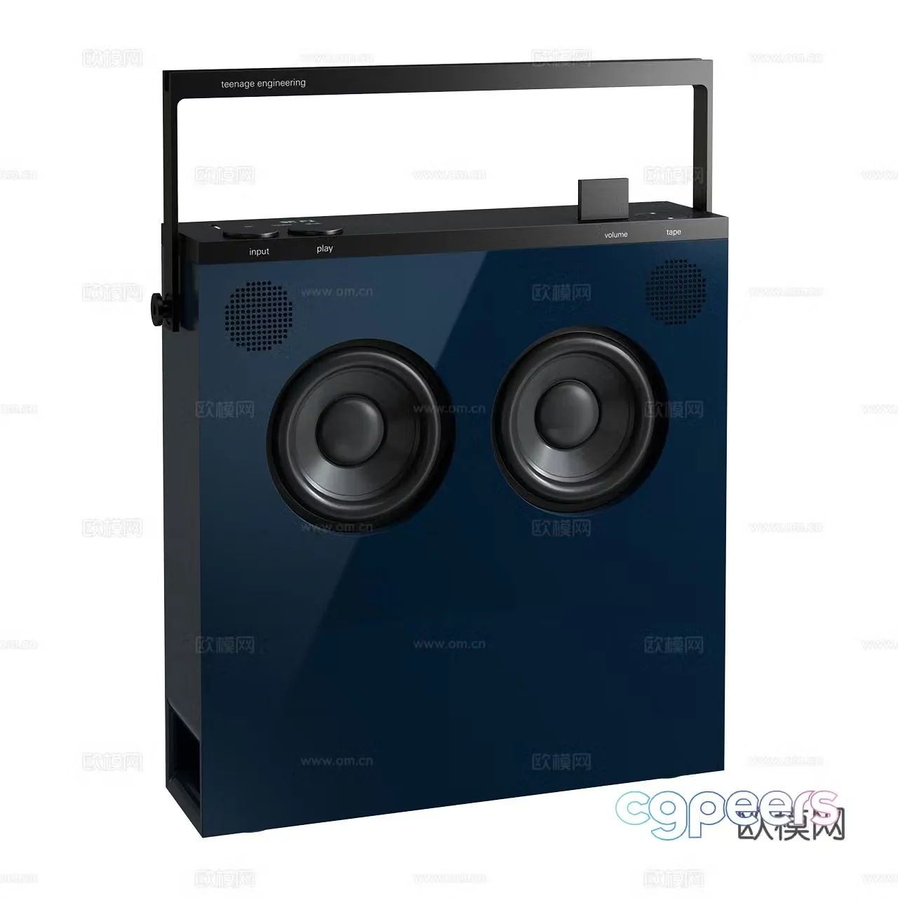 Teenage Engineering Minimalist Speaker 3D Model