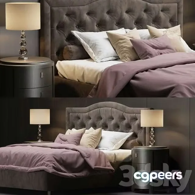 3ds Max Free – Julia Lilu Art Bed