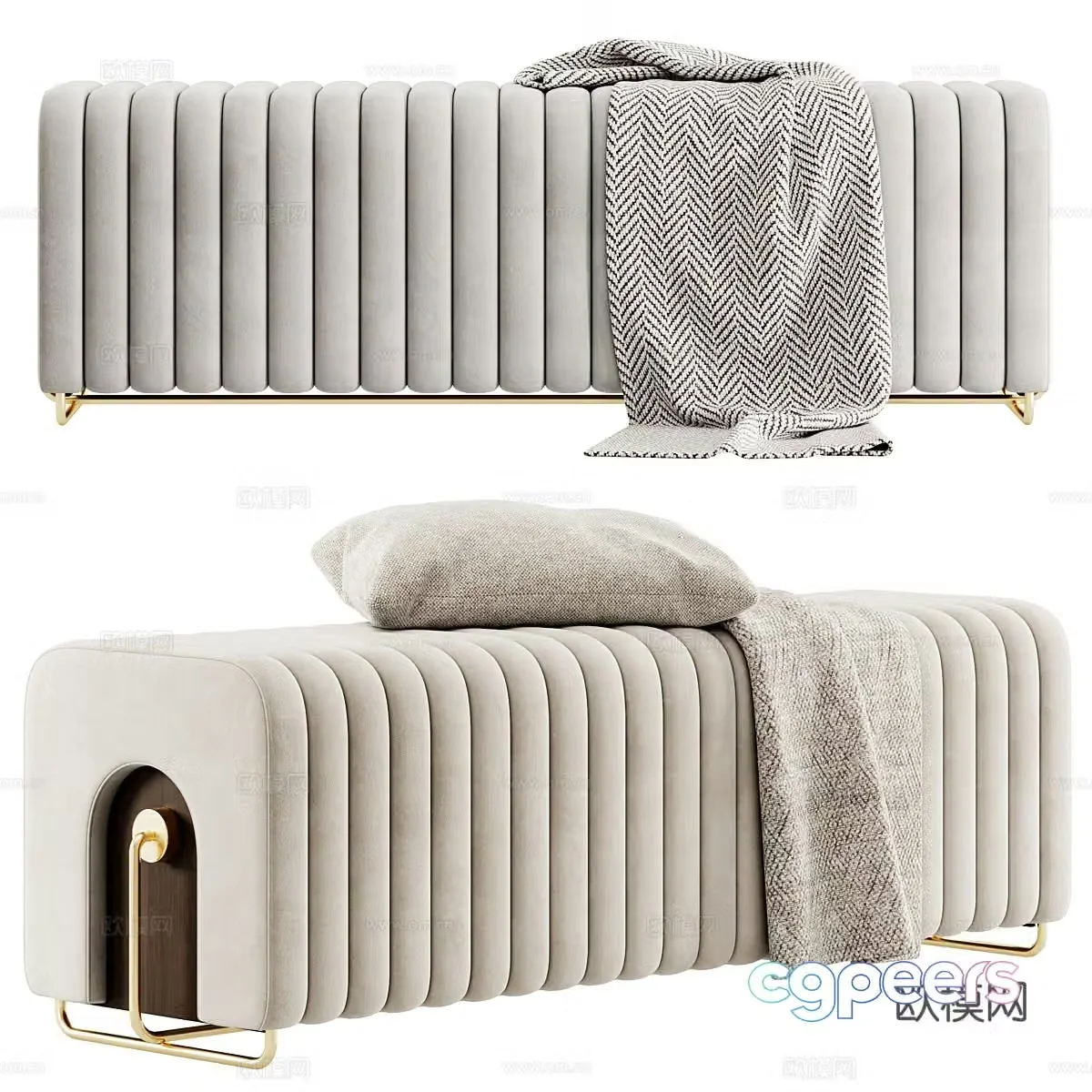 Single sofa 3d model