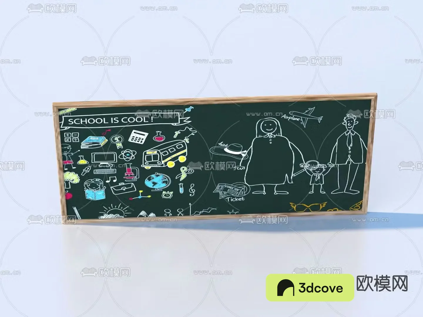 Billboard shop sign blackboard graffiti wall chalk drawing small blackboard