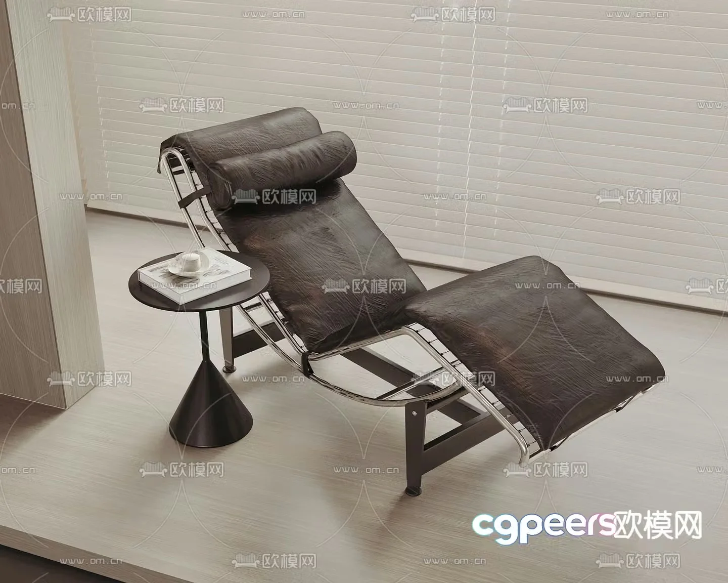Modern lounge chair 3d model