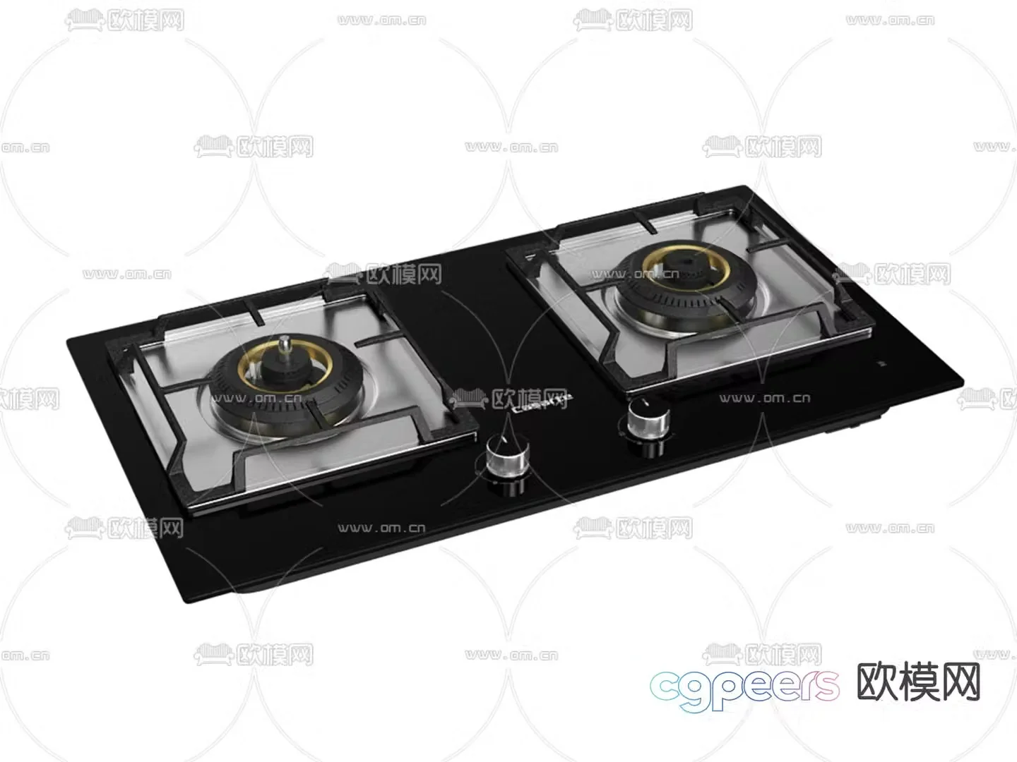 Gas stove gas stove 3D model