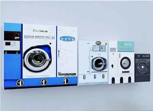 Three Washing Machines 3D Model – 7380 – CORONA Render