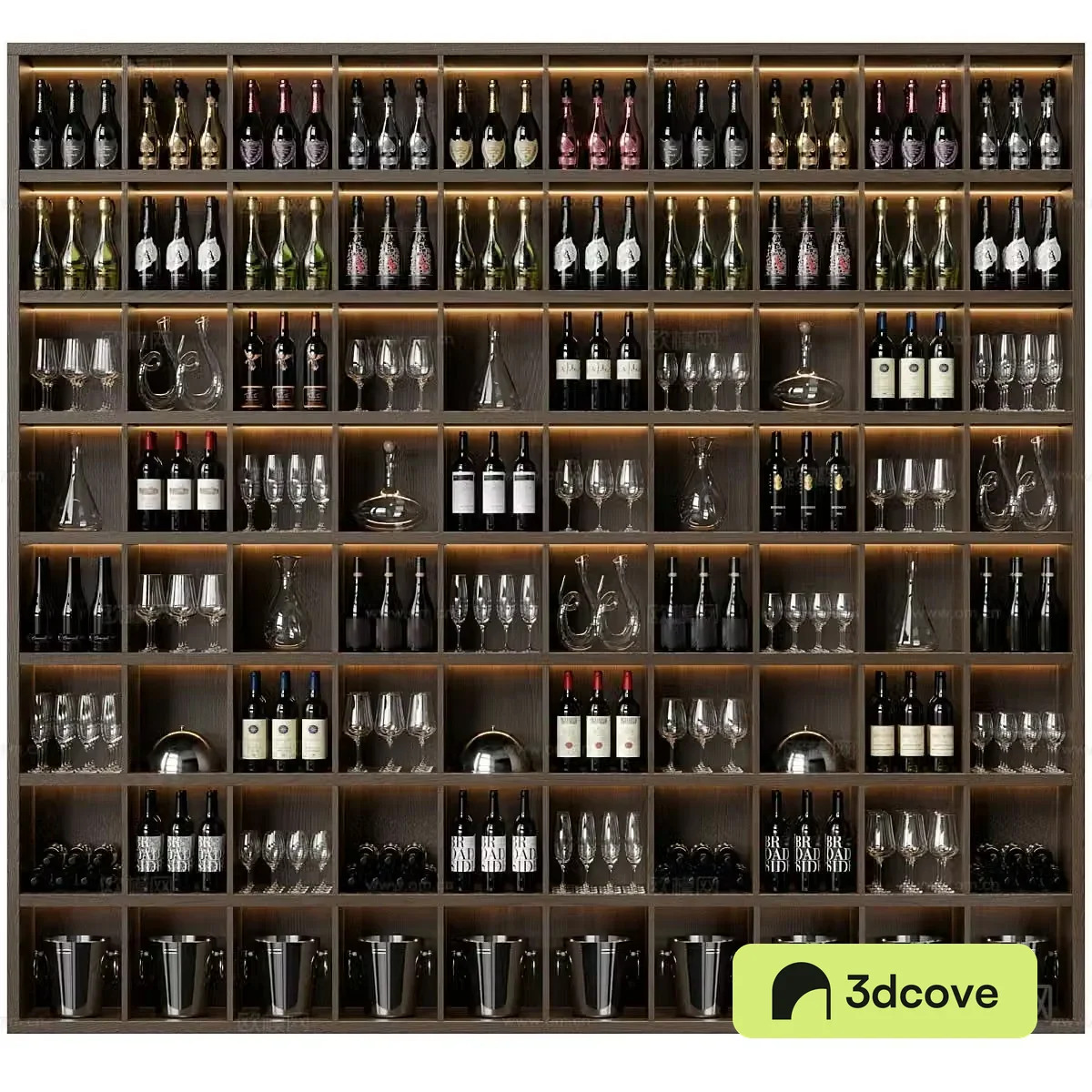 Modern wine cabinet wine