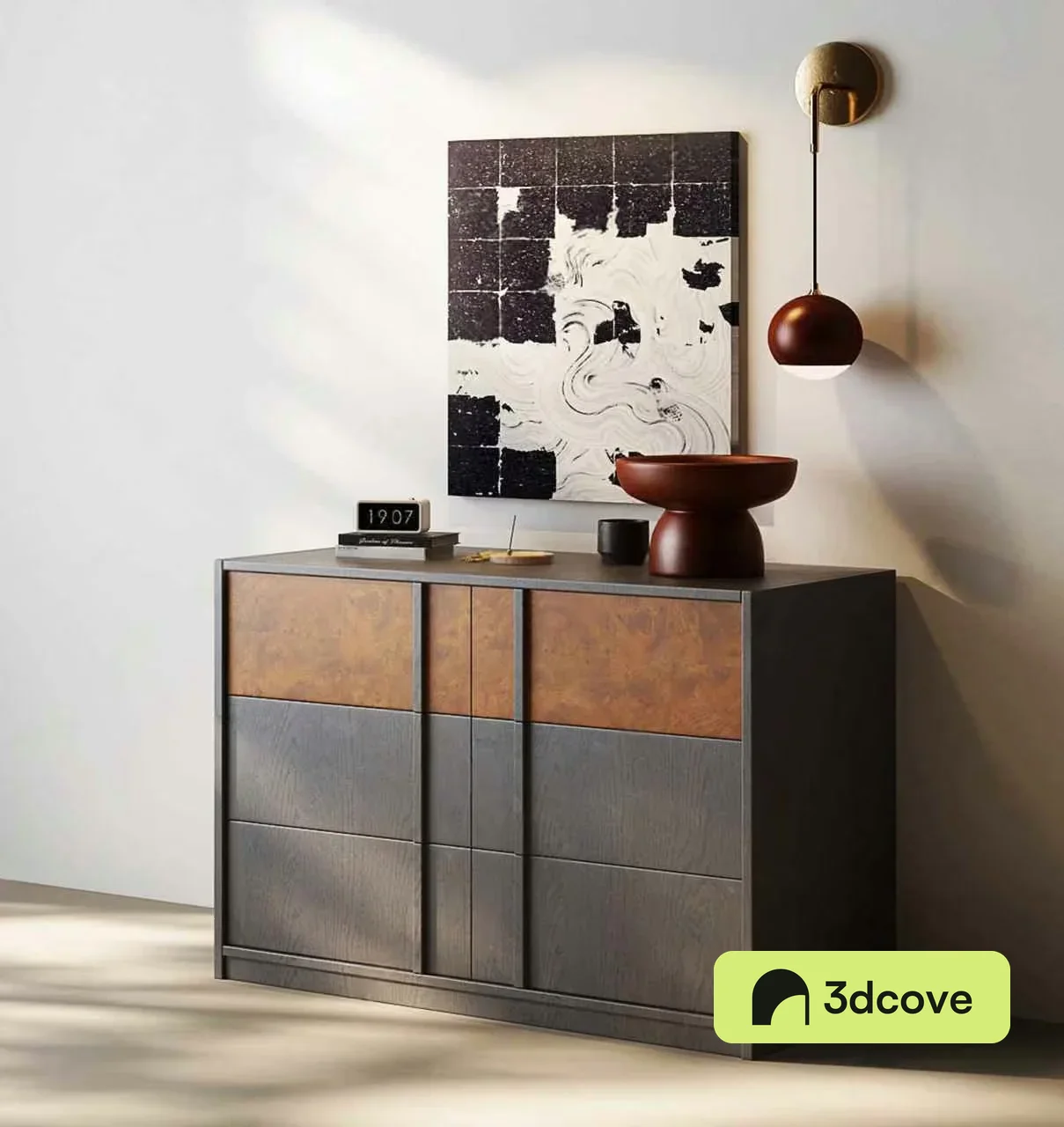 Modern Wood Dresser