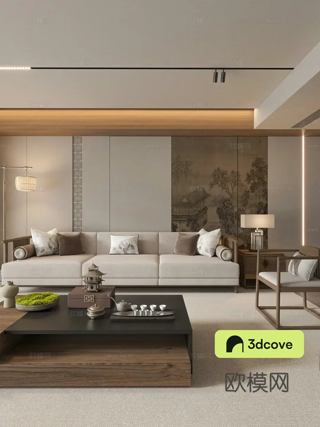 New Chinese living room
