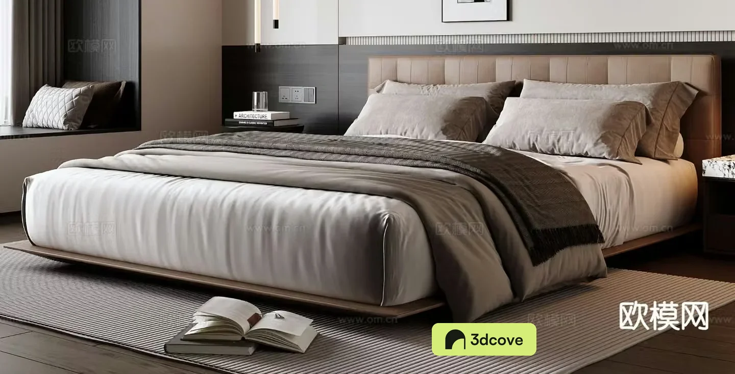 Italian double bed