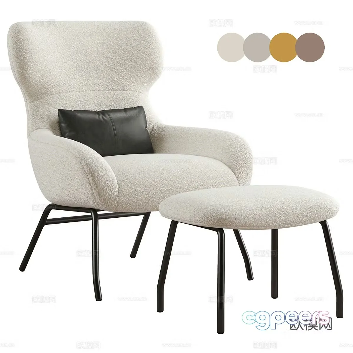 Armchair 3d model