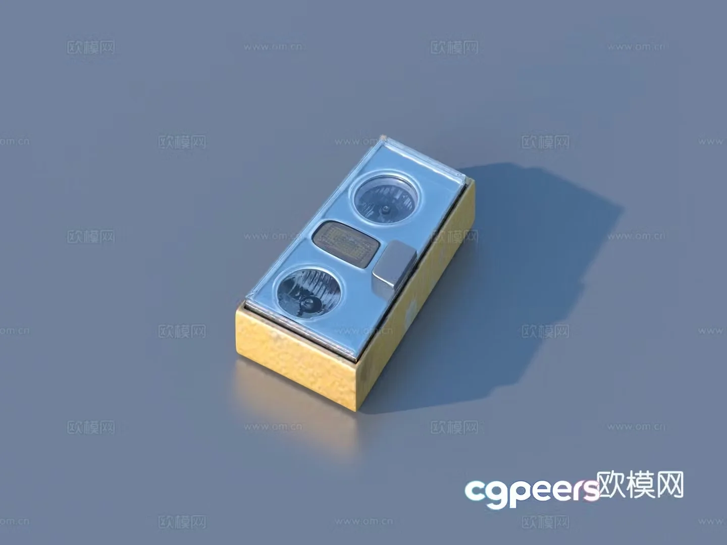 Headlights Lamps Sketch 3D Model