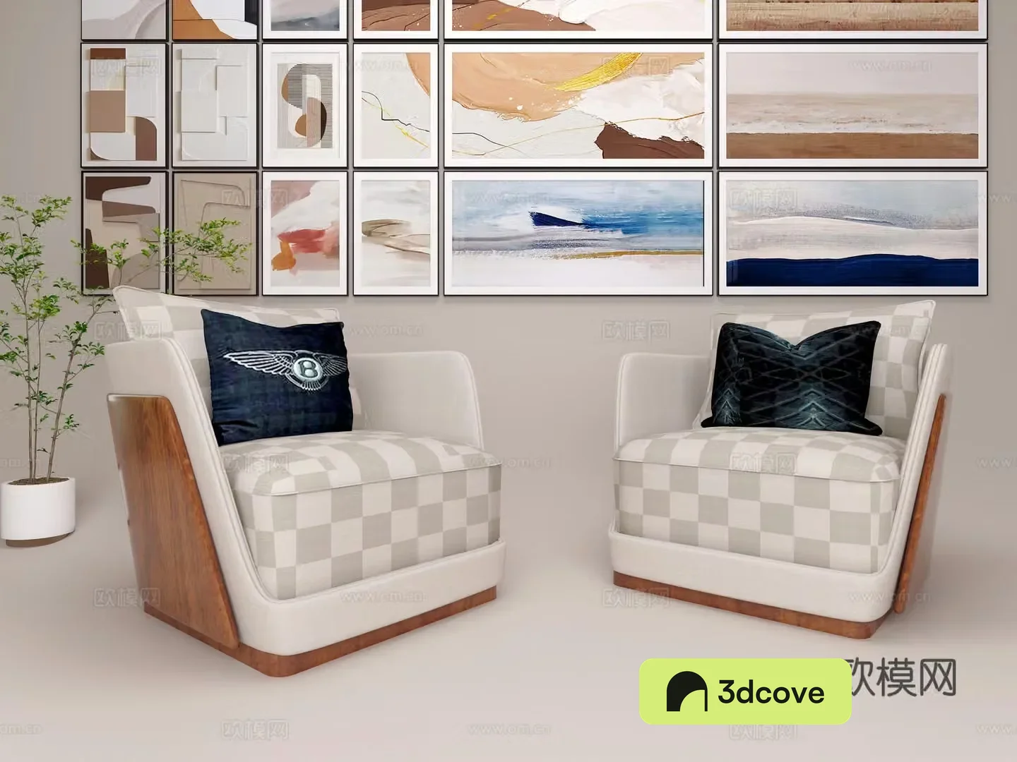 Modern chair casual single chair (2018)