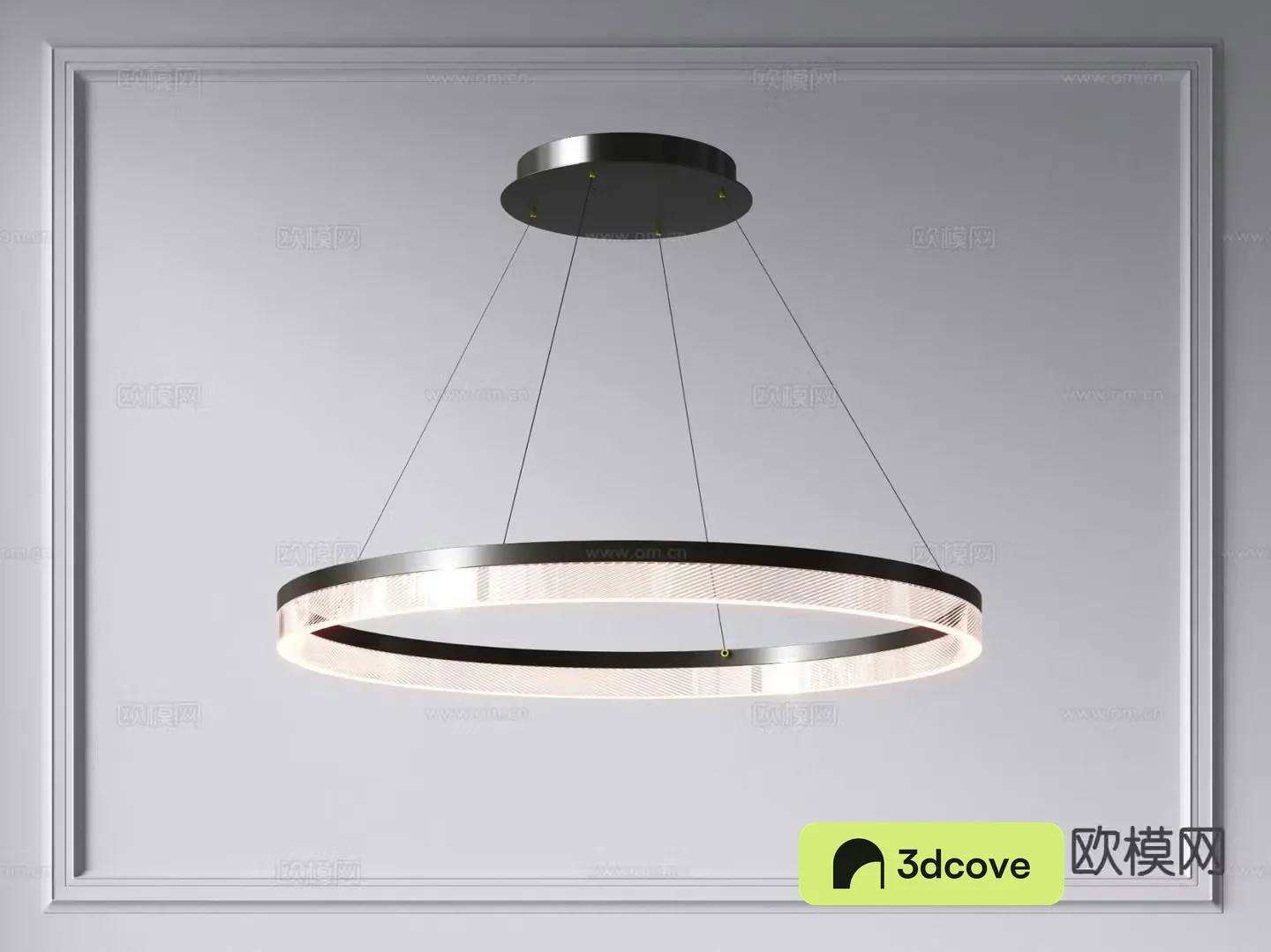Modern ring chandelier