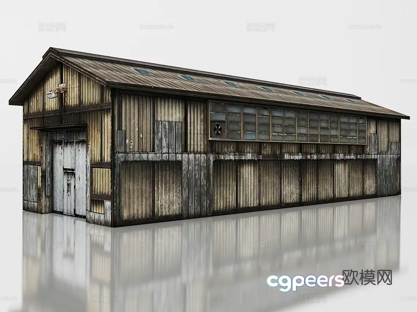 Building exterior 3d model