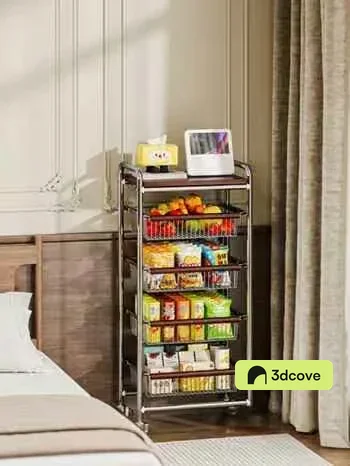 Metal Storage Cart