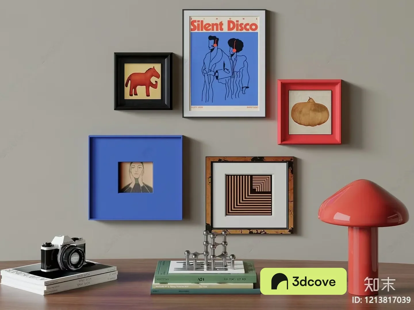 A Collection Of Framed Artwork