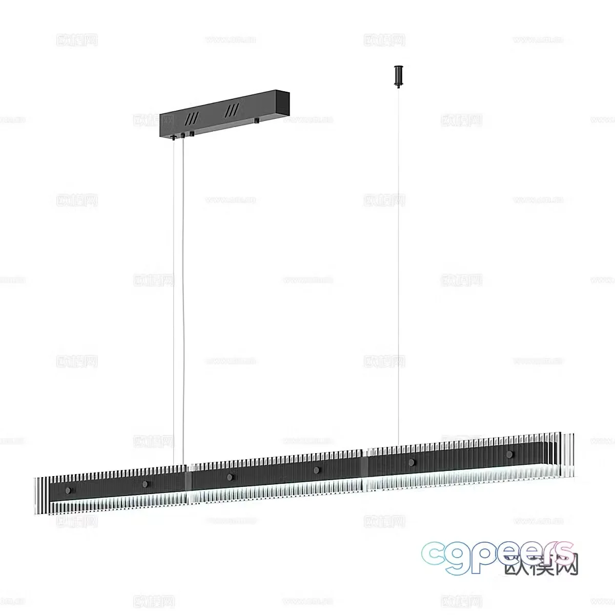 Modern simple chandelier chandelier simple chandelier dining chandelier living room chandelier 3d model