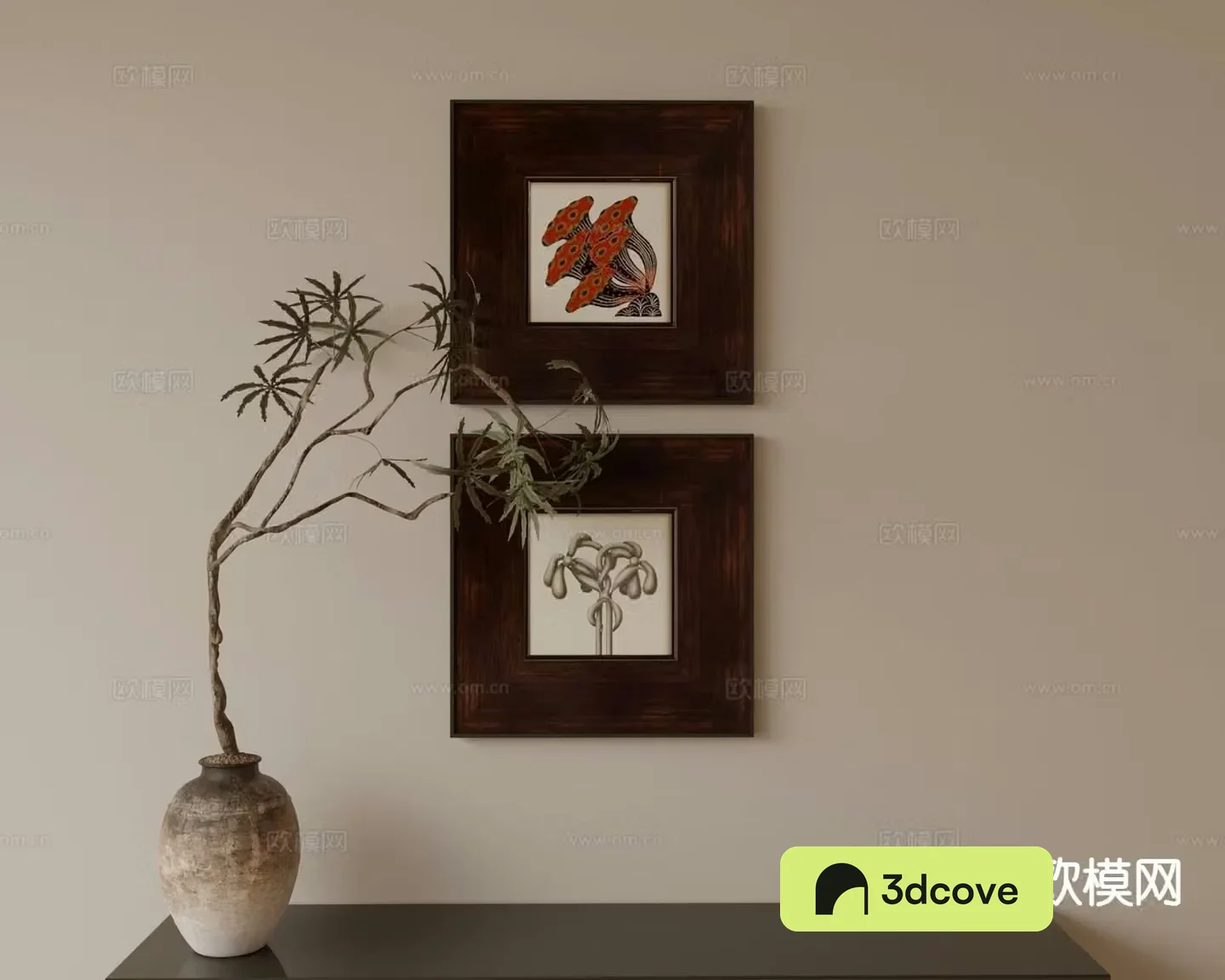 Medieval style hanging painting decorative painting