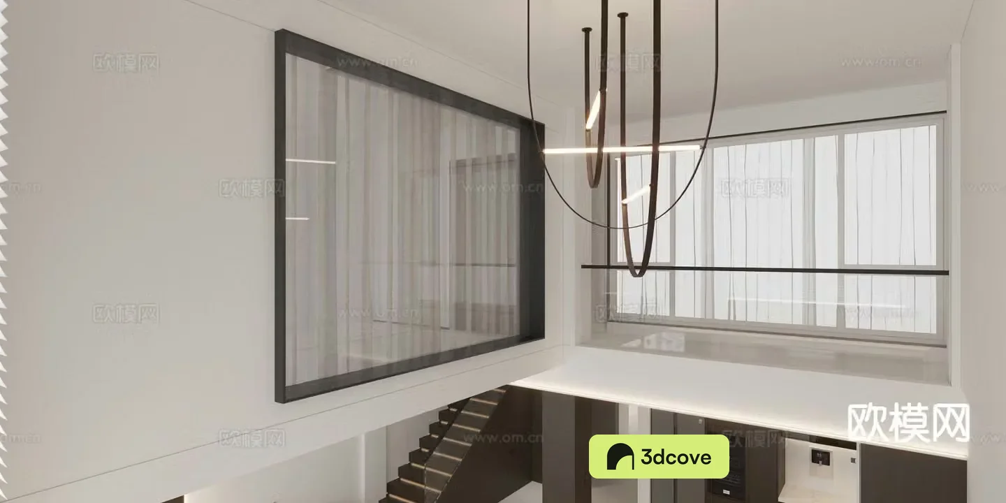 Modern chandelier