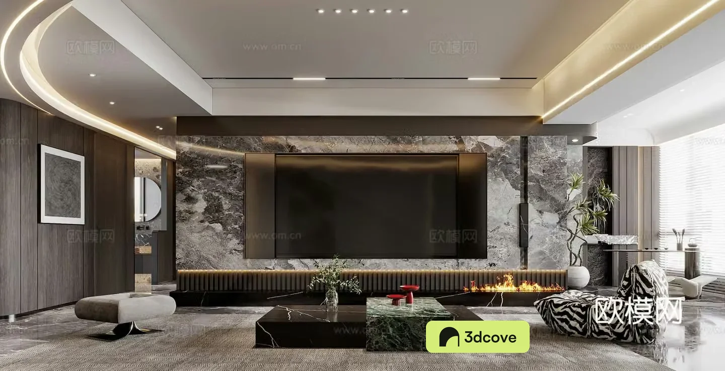 Modern living room large flat floor living room horizontal hall villa living room horizontal hall living room modern