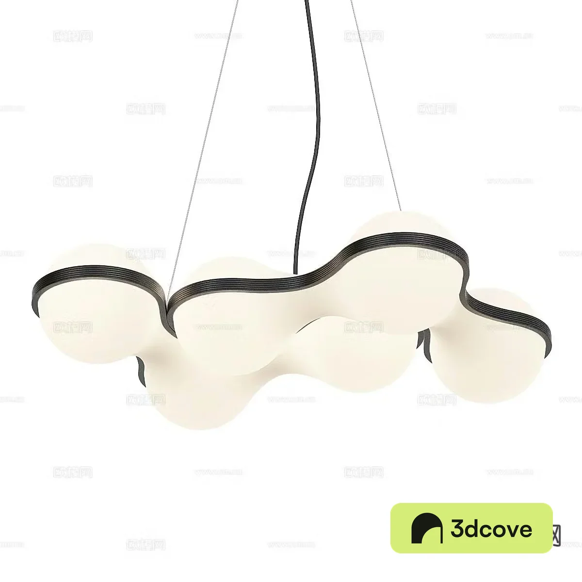 Modern art chandelier