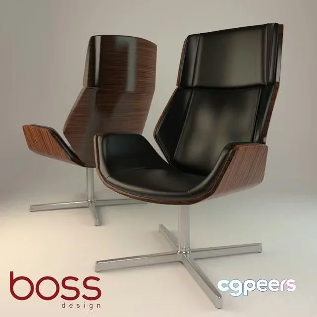 3ds Max Free – Chair Kruze Lounge BOSS