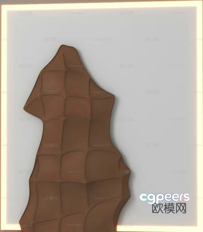 Modern three-dimensional painting abstract painting 3d model