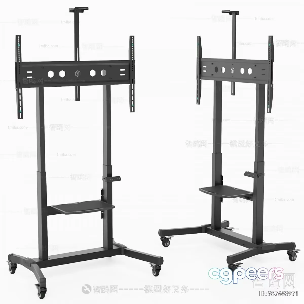 Mobile Tv Stand 3D Model – 11158 – VRAY Render