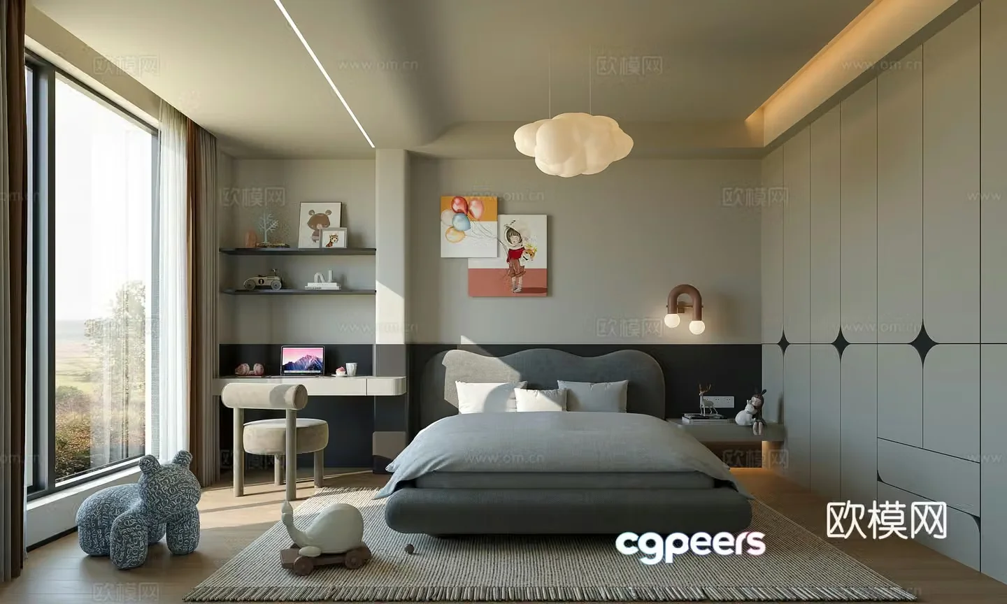 Children’s room 3d model