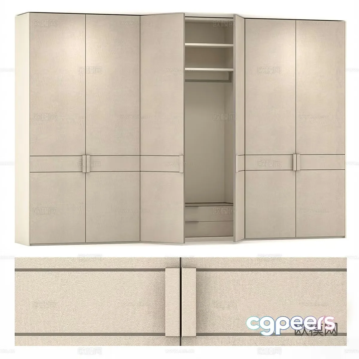 Wardrobe 3d model