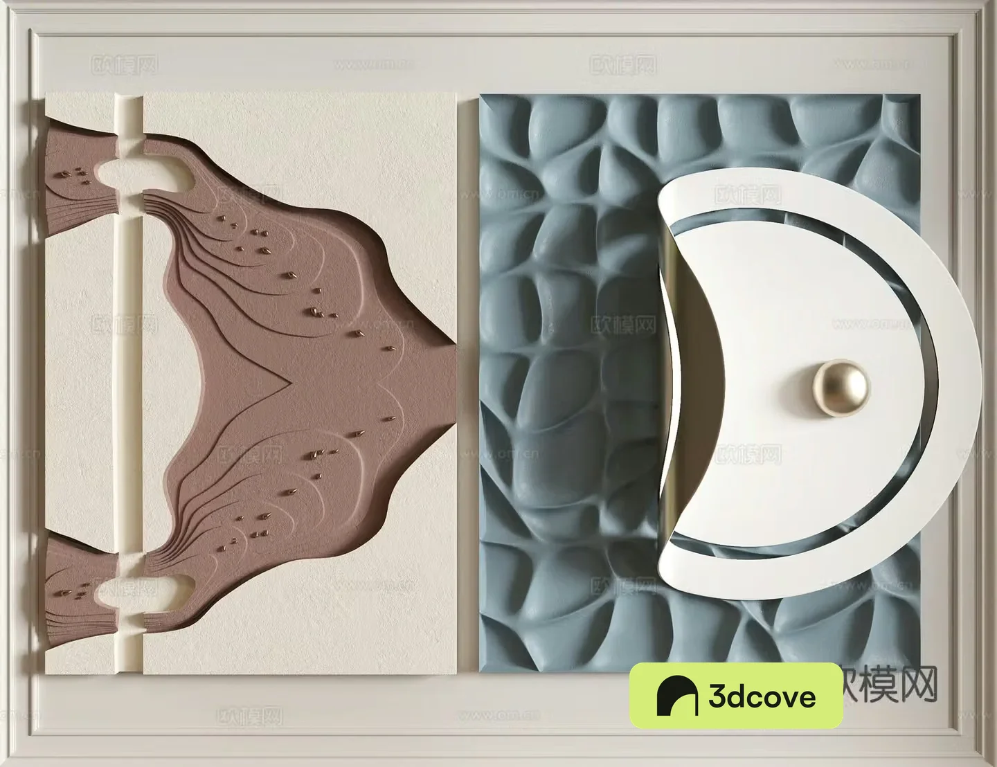 Abstract wall decoration art hanging