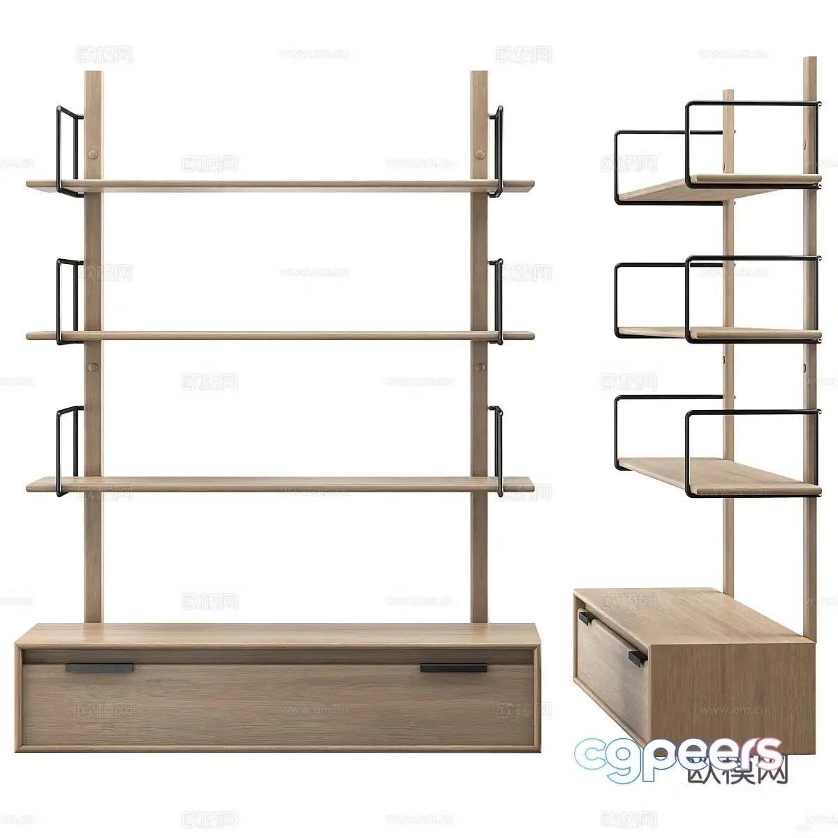 Wasabi windbreaker hanger wardrobe bed and breakfast hanger log hanger classical clothes hanger retro clothes hanger 3d model