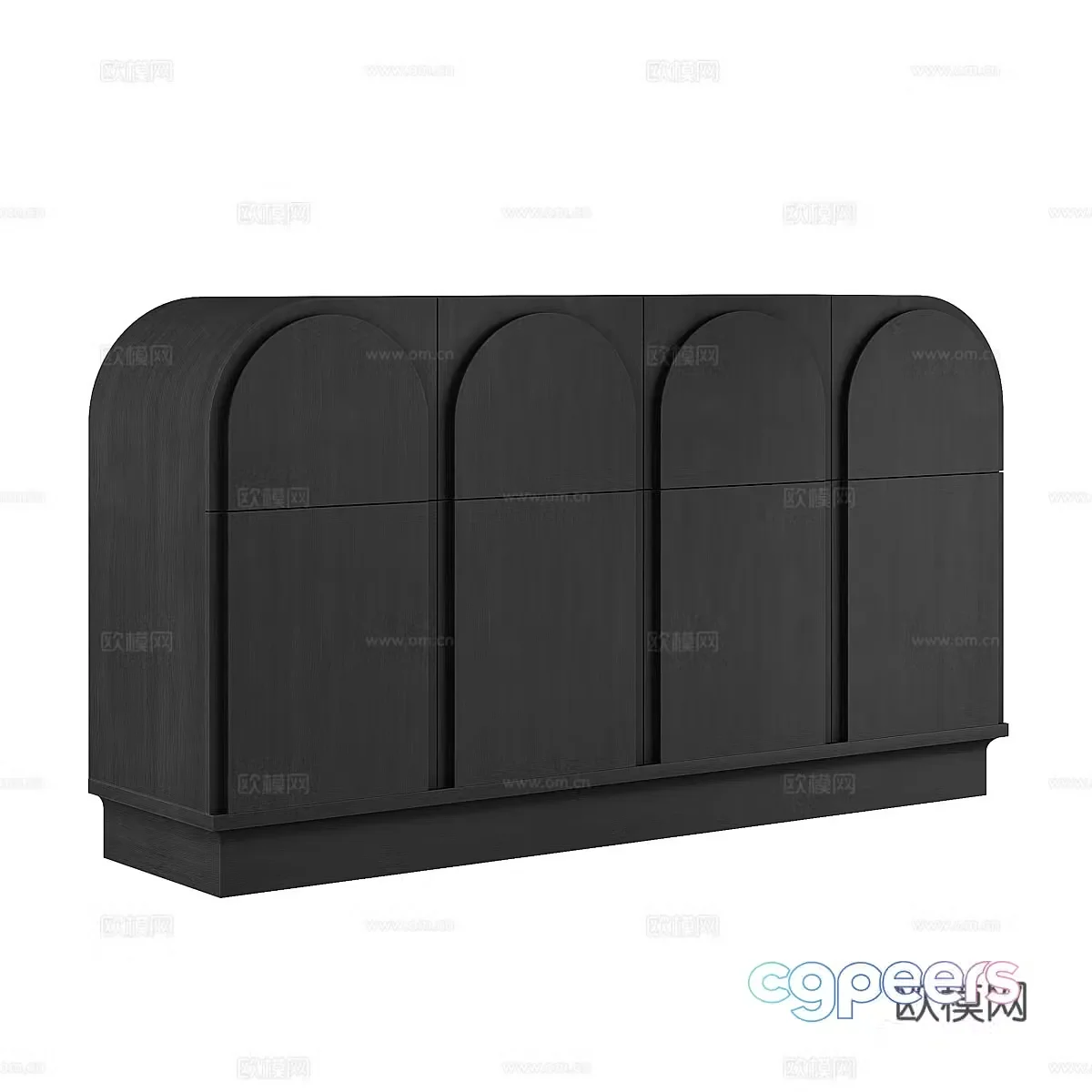 3d model of chest of drawers