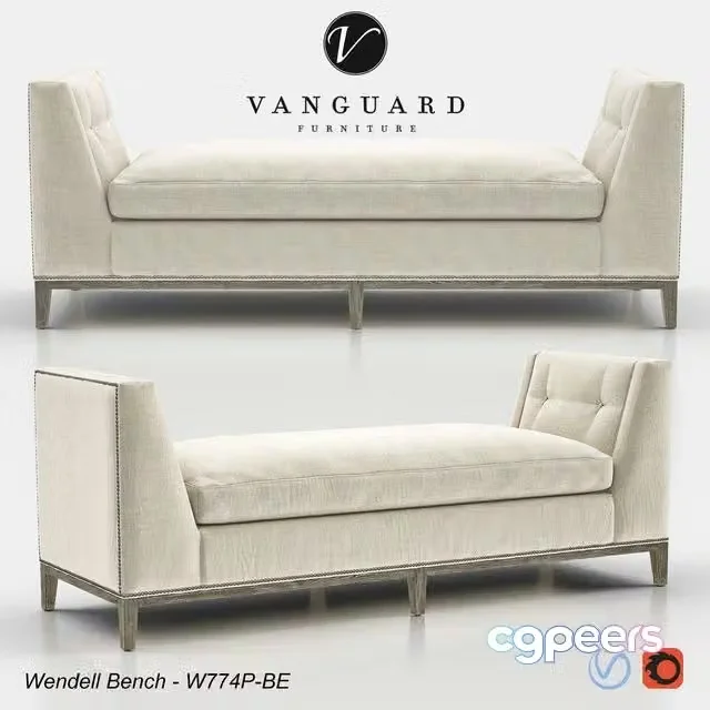 3ds Max Free – WENDELL Bench