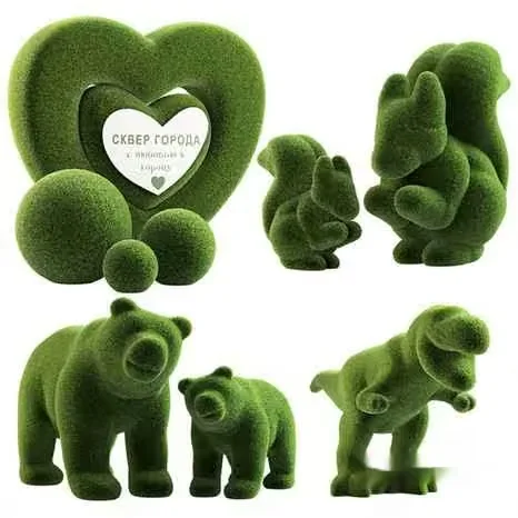 Green 3D Bears 3D Model – 9178 – VRAY Render