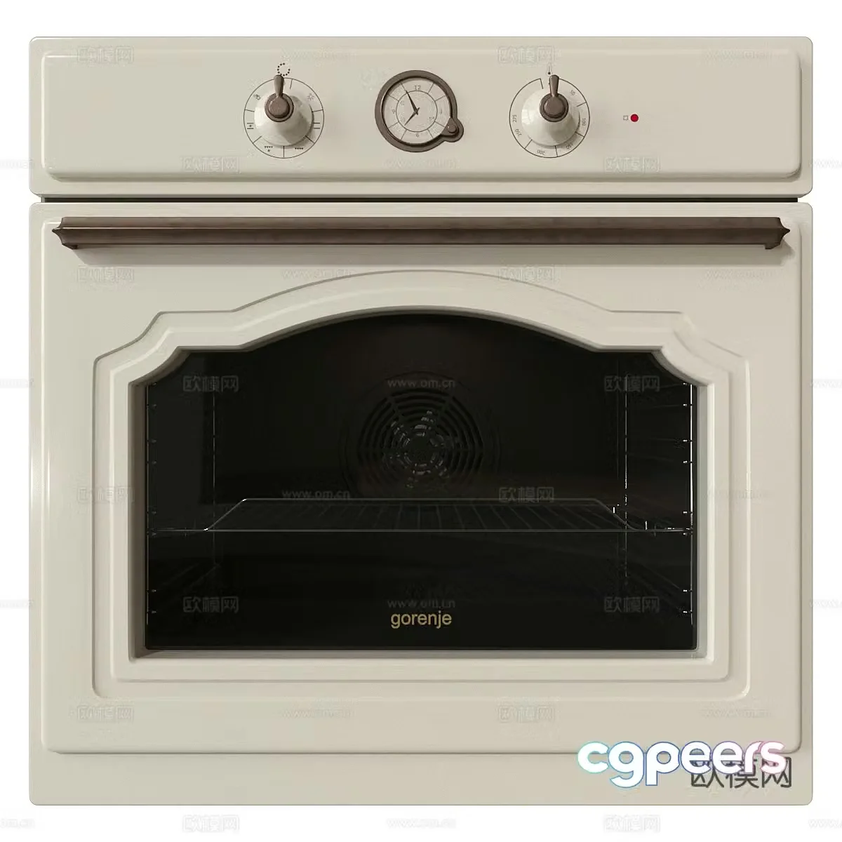 Electric oven 3d model